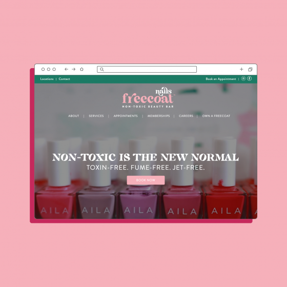raleigh web design agency portfolio example